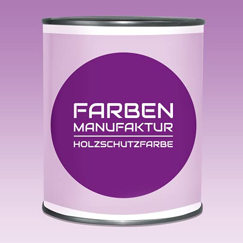 Holz(t) räume Farben Manufaktur Holzschutzlack Holzlack Holzlasur wetterbeständiger Langzeitschutz Wetterschutzfarbe Holzschutzfarbe (5L, ca. RAL 2009 Verkehrsorange)