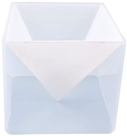 Cabilock Pirámide de Resina Moldes Grandes de Silicona Pirámide Moldes para Bricolaje Orgonita Orgonita Pirámide Orgonita Joyero Pisapapeles Decoración del Hogar