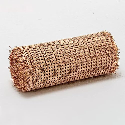 35/40/45/50/55/60/90/100cm Breite Gewebtes Offenes Natürliches Rattan Roll, Wiener Geflecht Gurtband für Caning-Projekte, Cane Webbing Rattan Roll für Heimwerker Schrank Stuhl Möbel (Size : 35cmx1m)