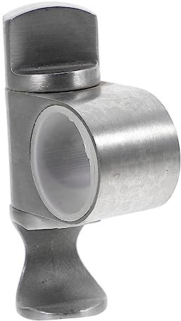 BESTonZON Dusch-Schiebesitz Handbrause mit Gleitstange Duschkopf Brausehalter für Brausekopf halter für duschstange Handlich Komponente Aufhänger montieren rotieren Düse