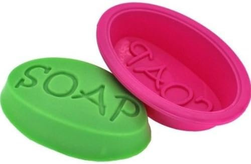 Rosojodg Soap Oval Silicone Moulds Handmade Soap Moulds Candy Making Moulds DIY Chocolate Mould Candy Making Supplies Baking Tools and Accessories