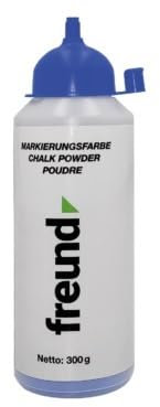 2x FREUND Makierungsfarbe BLAU 300g Schlagschnurkreide Nachfüllkreide Kreide
