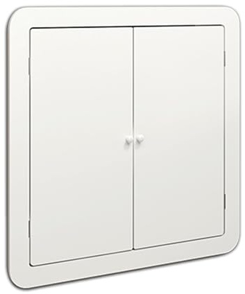 JINGSHIQIAOPL Pannello di Accesso per Tapparelle a Filo, Pannello di Accesso a Parete Invisibile, Copritermosifoni per Tubi Elettrici, Valvole, Impianto Elettrico, Bianco(60x80cm/24x32in)