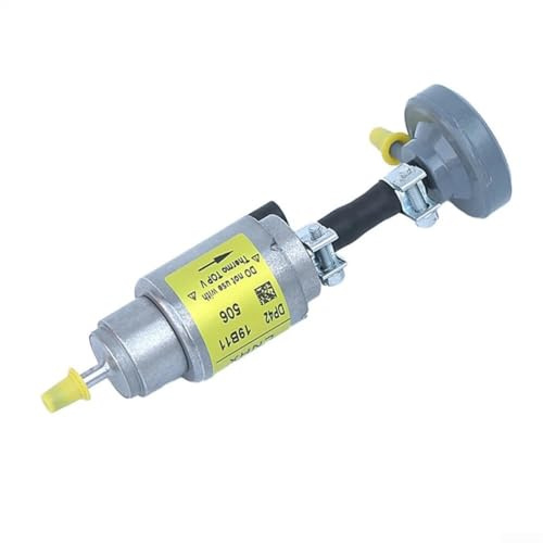 Bomba de combustible para calentador de estacionamiento con amortiguador, compatible con calentador diésel Webasto DP42, 12 V/24 V para una entrega de combustible fiable en condiciones duras