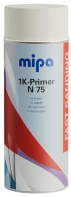 MIPA 1K-Primer N 75 Grundierung Spray, Weiß, 400 ml Füller & Haftgrund