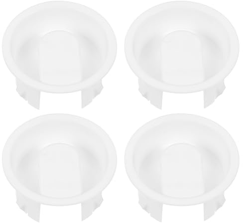 OSALADI 4 Pezzi Coperchio per Brocca Acqua in PC Bianco, Coperchio Compatto Anti-perdita Resistente All’usura, Accessorio per Caraffa da Cucina e Ristorazione, Adatto per Uso Domestico