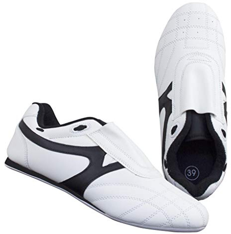 BAY® BUDO-MAX Schuhe Kampfsport weiß TKD Trainingsschuhe Kampfsportschuhe