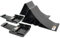 The Drive | Unterlegkeile Set (2 Stück) mit Halter | Schwarz | Bis 1600 kg | Bremskeile für Anhänger, Wohnwagen & PKW