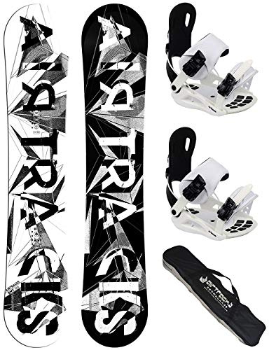 AIRTRACKS Damen Snowboard Set / BWF Lady Snowboard + BINDUNG Star W ODER BINDUNG Master W FASTEC + SB Bag /140 145 150 155 / cm