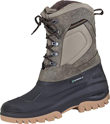 Spiral unisex vuxna Caribou snökängor, Beige Beige 039-47 EU