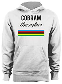 t-shirteria Felpa con Cappuccio Ugo Fantocci Coppa Cobran - Bersagliera - Felpa con Cappuccio Gara Ciclismo Ragionier Ugo - Felpa Idea Regalo