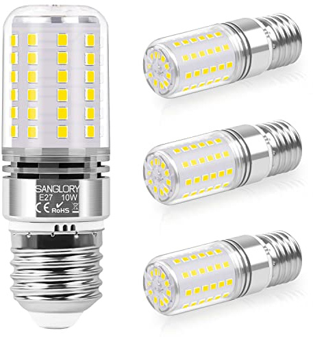 SanGlory LED E27 Neutralweiss ersetzt 90W Halogenlampen, 1050LM Energiesparlampe, 4000K LED, Nicht Dimmbar, 4 Stück