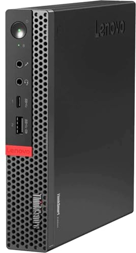 Lenovo ThinkCentre M900 Tiny Mini PC, Intel Core i7-6700T 2.8Ghz, RAM 16 GB, SSD 240 GB, Display Port, Windows 10 Pro (Ricondizionato)