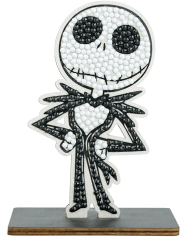 CRYSTAL ART The Nightmare Before Christmas - Mr Jack - Complete Diamond Collectable Wooden Figure Kit