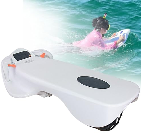 SACLMD Elektrisches Wasser-Surfbrett für Erwachsene,Wiederaufladbares Power-Surfbrett Longboard,Elektrisches Hochgeschwindigkeits-Surfbrett,für alle Surfniveaus,220V