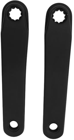 Topyond Fahrrad Kurbelarm, 2PCS Ebike Kurbelarm 170mm Elektrofahrrad Lochkurbel Crank Mittelmotor Kurbelarm Zubehör, Für Bosch Elektrofahrräder Teil Kurbelbein Ersatzteile Abzieher Heimtrainer