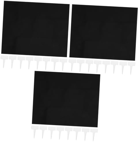 TOYANDONA 3 Sätze Wasserabsorbierendes Kissen Für Den Innenbereich Eingetopft System Anlage Bausatz Hydroponische Schwämme Bewässerungsmatte Für Pflanzen Black Filzstoff