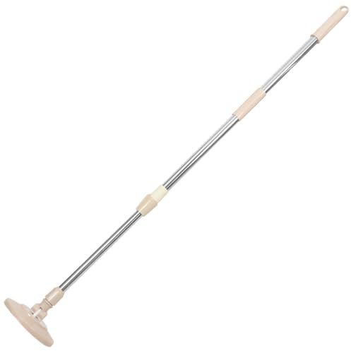 OATIPHO Mango De Trapeador De Acero Inoxidable Varilla Recta Desmontable Para Fregona De Repuesto Para Cubo Giratorio Suitable for Domestic Mopping