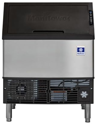 Manitowoc NEO Series Undercounter Ice Machine w/Built-in Water Filtration | 26 Wide, 140 lb/Day Full Cube Ice Production, 90 lb. Storage, Air Cooled