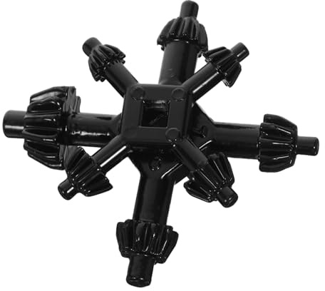 SOIMISS 2 pezzi Chiave per Mandrino Trapano Multiuso Grande e Piccola Utensile per Sblocco e Regolazione Mandrini Trapano Manuale Impugnatura Ergonomica Comfort Compatibile con Trapani