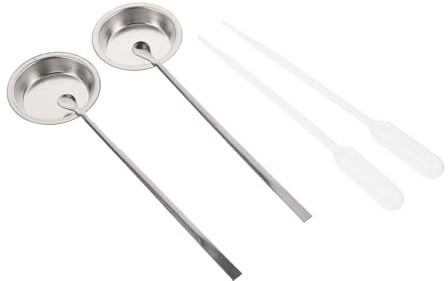 Gatuida Hobby Maltablett Farbmischbecher mit Pipette und Farbrührer Satz für Modellbau Airbrush Künstler Selbstgemacht Malwerkzeuge für Miniaturen und Figuren