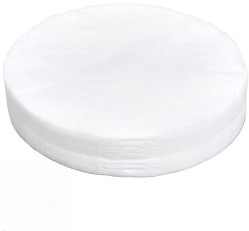 GORGECRAFT 200 Sheets Nail Dust Collector Sheet White Non Woven Fabric Nails Filters Paper Machine Vacuum Dust Cleaner Replacement Vacuum Tech Supplies for Salon Spa Tech Accessories