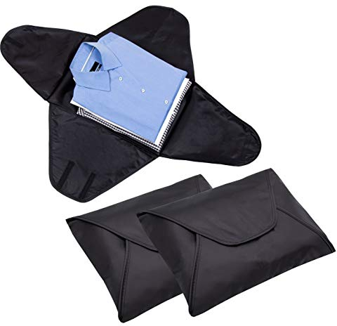 ZOLLNER 3er Set Hemdentasche 41x30 cm, faltenfreie Kleidung, wasserabweisend