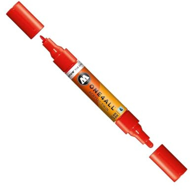 Molotow One4All Acryl Twin Marker 013 – Swet 100 Traffic Red