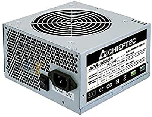 Chieftec APB-500B8 unidad de - Fuente de alimentación (500 W, 230 V, 50 Hz, 4 A, Activo, 130 W)