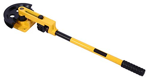 Cocoarm Hand-Rohrbieger, 10-25mm, Rohrbiegegerät, Biegevorrichtung, Gelb