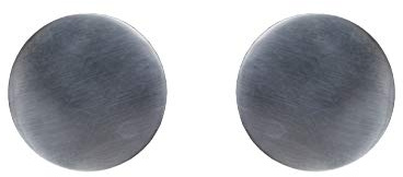 Bricard 900052 Paire de rosaces zamak Esquisse pour Porte intérieure sans clé, Argent