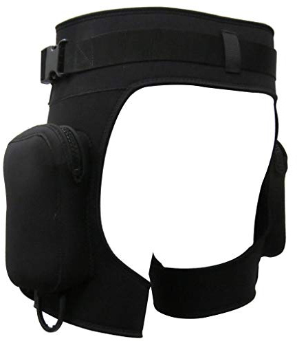 Perfeclan Tauchgurt mit Bleigurt Neopren Shorts Tauchshorts Badehose Schwimmhose zum Tauchen Schnorcheln