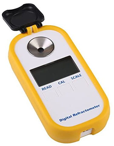 YFYIQI Digital Coolant Refractometer Freezing Point Refractometer Antifreezing Tester Detector Meter for Measuring Ethylene Glycol Car Antifreeze Freezing Point
