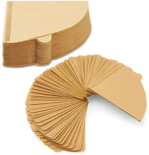 WINBST Lot de 100 filtres à café en Papier Naturel Taille 02
