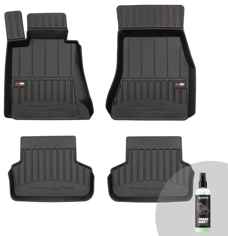 FROGUM ProLine 3D Gummimatten Exklusiven Auto Fußmatten Autofussmatten für BMW 5er G30 ab 2017 | Die höchsten Kanten