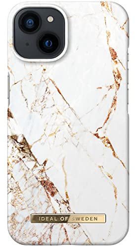 IDEAL OF SWEDEN iPhone 14 Fashion Case, Carrara Gold