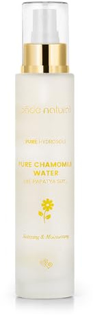 Bade Natural Chamomile Hair Tonic Spray – 100% Pure & Natural Floral Water – Lightweight Hydrating Mist for Shiny, Soft, Healthy Hair – No Rinse, Leave-In Daily Spray – 3.4 fl oz