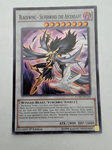 Blackwing - Silverwind The Ascendant - LC5D-EN134 - Legendary Collection 5D's - Super Rare - 1. Auflage