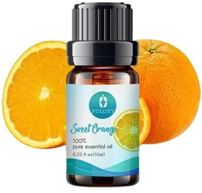 Pharmahealth Oli essenziali biologici 100% puri da 10 ml (olio essenziale di arancia dolce)