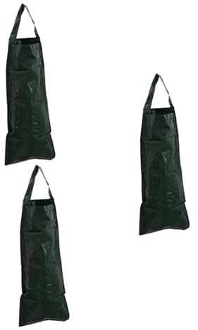 SUPVOX 3 pcs Vertical Planting Bag Multi Hole Hanging Grow Bag for Gardening Container for Vegetables Flowers Versatile Wall Mounted Planter
