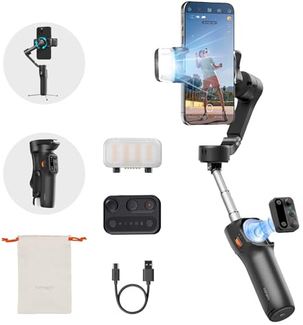 hohem iSteady X3 Gimbal Smartphone,3-Achsen Gimbal Stabilisator (Black)