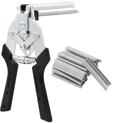 Clip per salsiccia, pinza per recinzioni con chiodi da 600 m, pinza per salsicce, pinze per anelli per recinzioni, gabbie e mobili