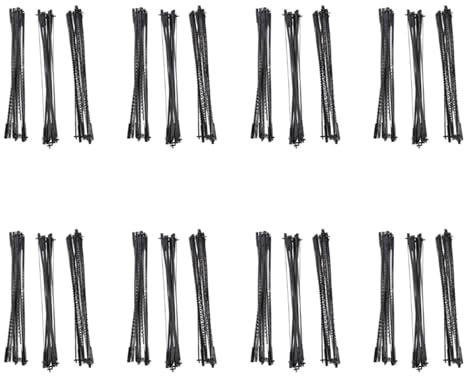 GREOHNMPAW 288Pcs Scroll Saw Blades 127mm Carbon Steel Fretsaw Blades with Pin 15/18/24 Teeth Standard Fine Cut Saw Blades