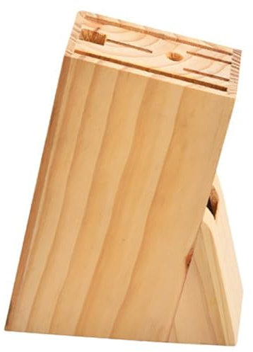 Cabilock portacoltelli in legno sottopensile Cutter di grandi dimensioni macellaio per portablocco fragola gadget porta forbici da cucina porta taglierina da tavolo Di legno