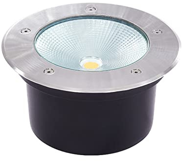 Outdoor In-Ground Lights COB Garden Buried Light IP67 Waterproof LED Landscape Lighting for Driveway, Deck, Step Decoration Lighting, AC85-265V