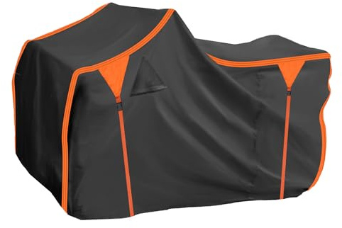 X AUTOHAUX ATV Cover for Polaris Sportsman 450/570 83.1x48x47.2in 210D-PU | 211x122x120cm Black, Waterproof 4 Wheelers Quad Cover, Outdoor Sun Rain Storage Protection
