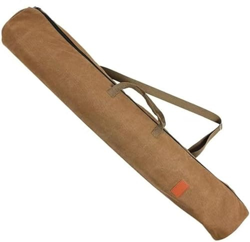 YHESUBZ Sac de pêche Portable,pour Cannes à pêche,Pliable,Sac de Parapluie de pêche étui étanche Organisateur,Sac de Rangement pour Accessoires de pêche,140 * 30cm
