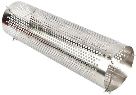 FytStycale Kaminschutzabdeckung mit Verbrühungsschutz, Vielseitiges 50 cm Edelstahl Zeltnetz