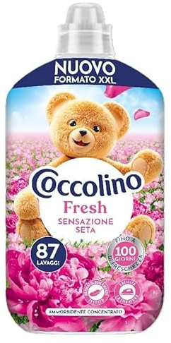 Coccolino Fresh Flüssiger Weichspüler Sensazione Seta 1827 ml