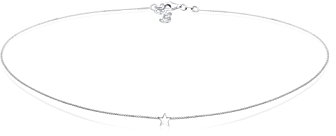 Elli Halskette Damen Choker Basic Stern Astro in 925 Sterling Silber